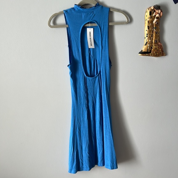 😎Summer Sale!! 🆕 NWT Urban Outfitters blue dress size M - Picture 2 of 7